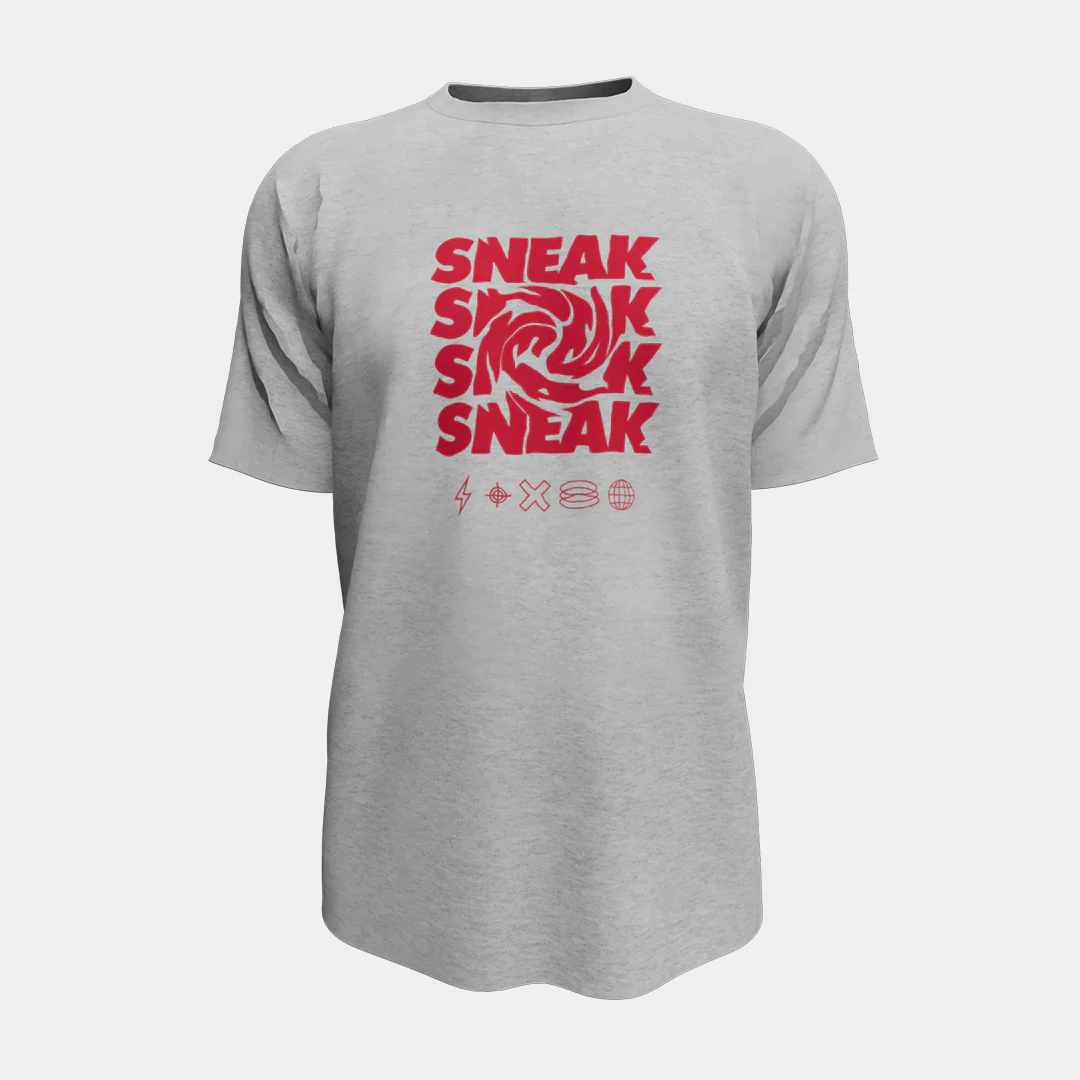 GREY SNEAK TEE - 2XL - Image 5
